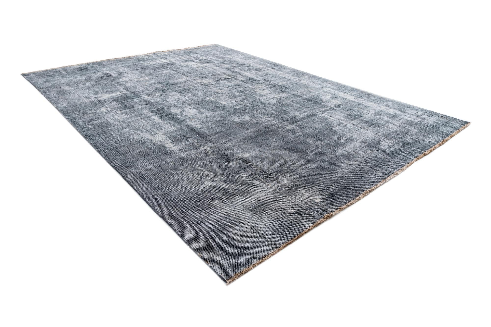 9' x 12' 2 Hand Knotted Ultra Vintage Persian Wool Rug