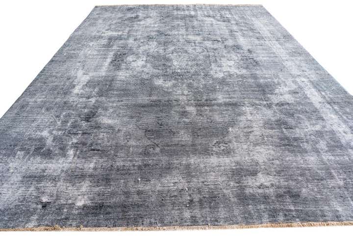 9' x 12' 2 Hand Knotted Ultra Vintage Persian Wool Rug