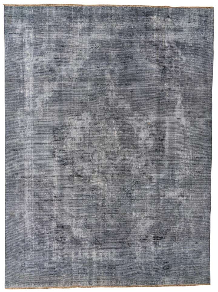 9' x 12' 2 Hand Knotted Ultra Vintage Persian Wool Rug