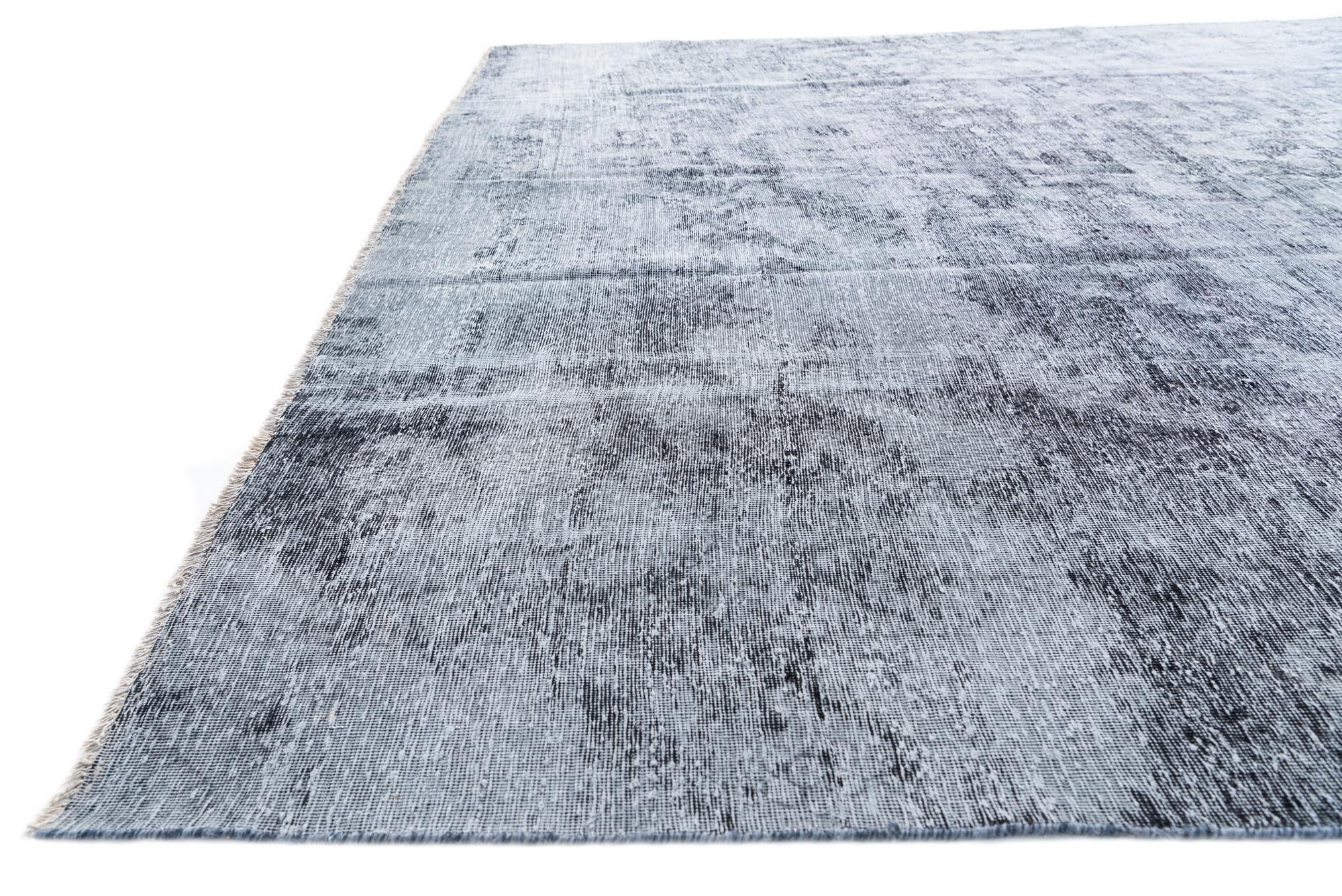 9' 1 x 13' 3 Hand Knotted Ultra Vintage Persian Wool Rug