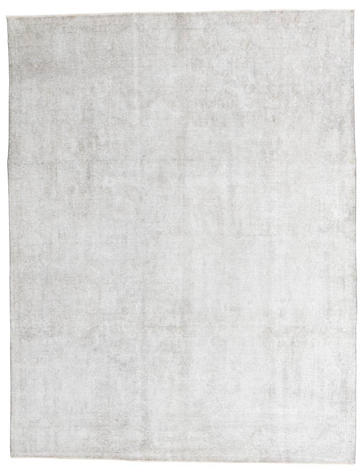 Detail image of 9' 3 x 12' 6 Hand Knotted Ultra Vintage Persian Wool Rug