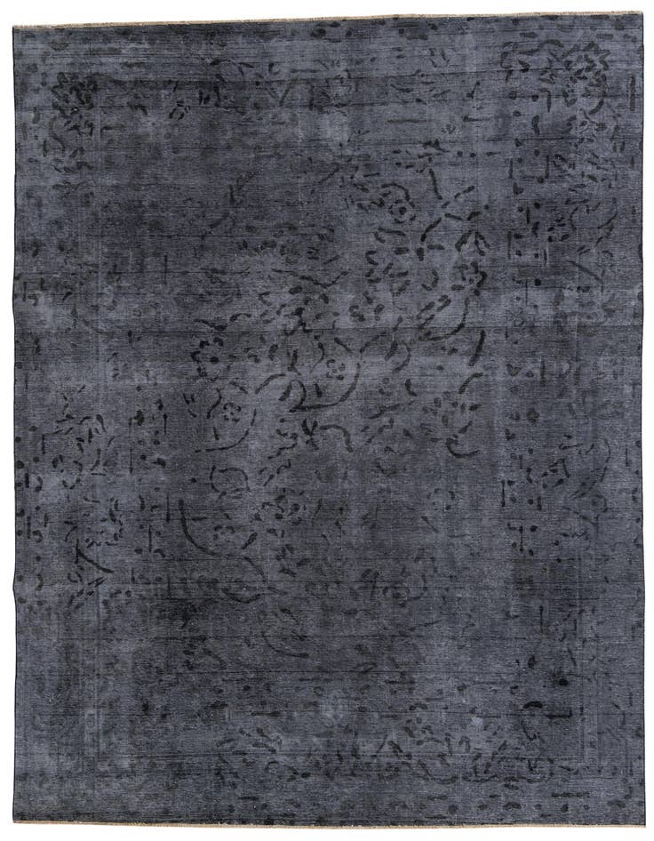 Detail image of 8' 9 x 12' 1 Hand Knotted Ultra Vintage Persian Wool Rug