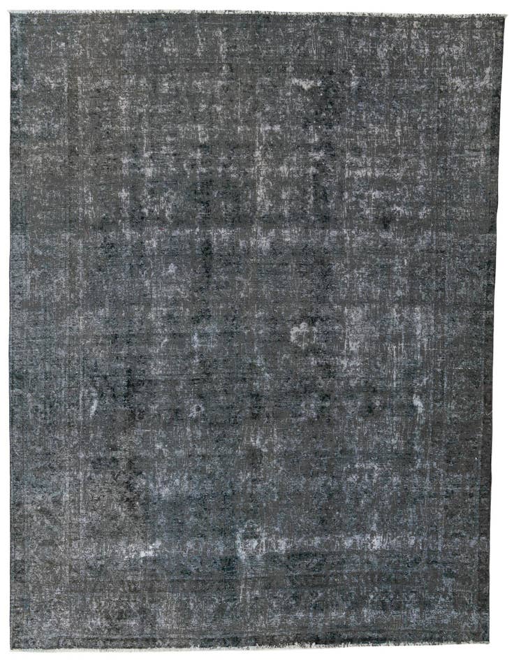Detail image of 9' 3 x 12' 3 Hand Knotted Ultra Vintage Persian Wool Rug