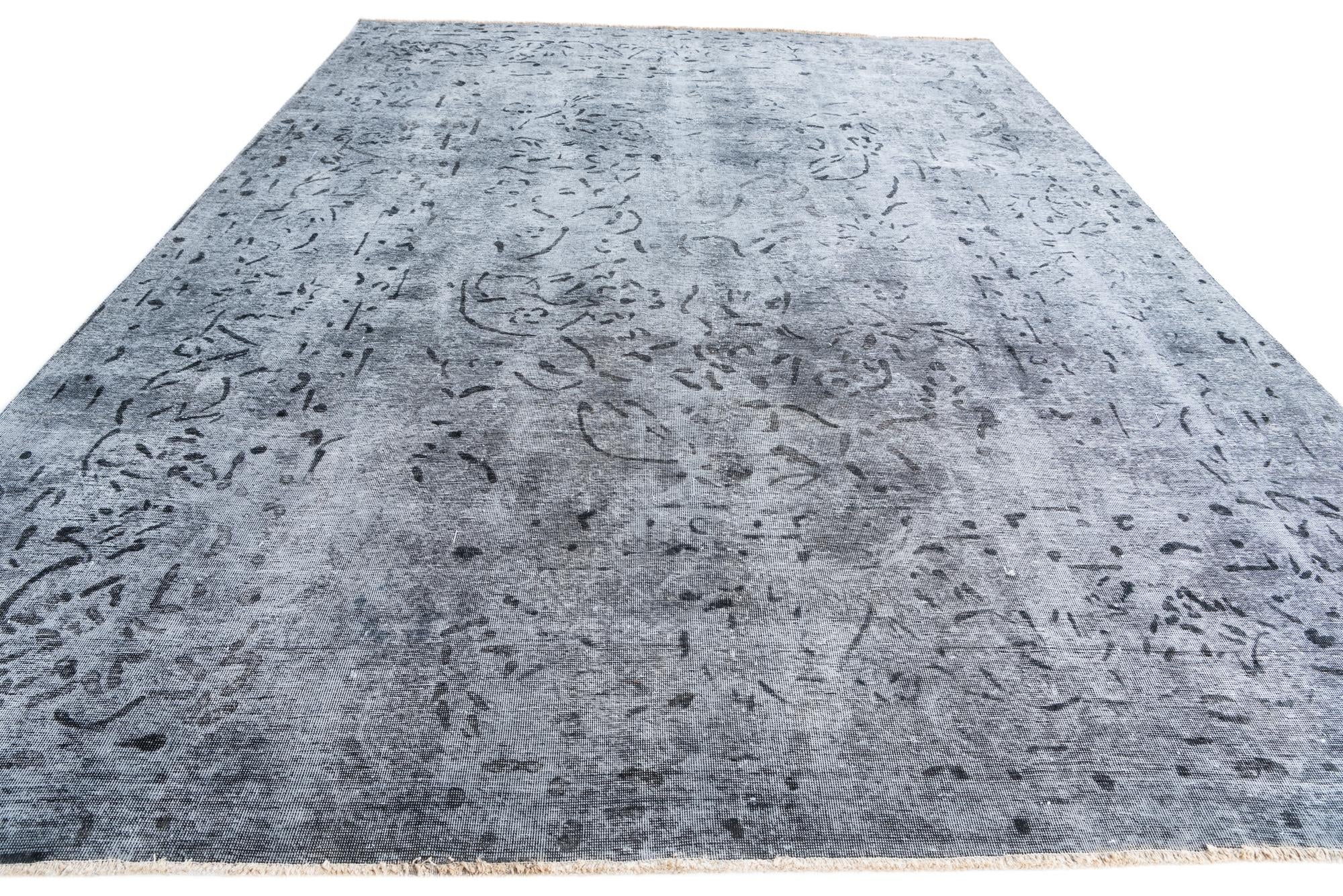 9' 6 x 12' 6 Hand Knotted Ultra Vintage Persian Wool Rug