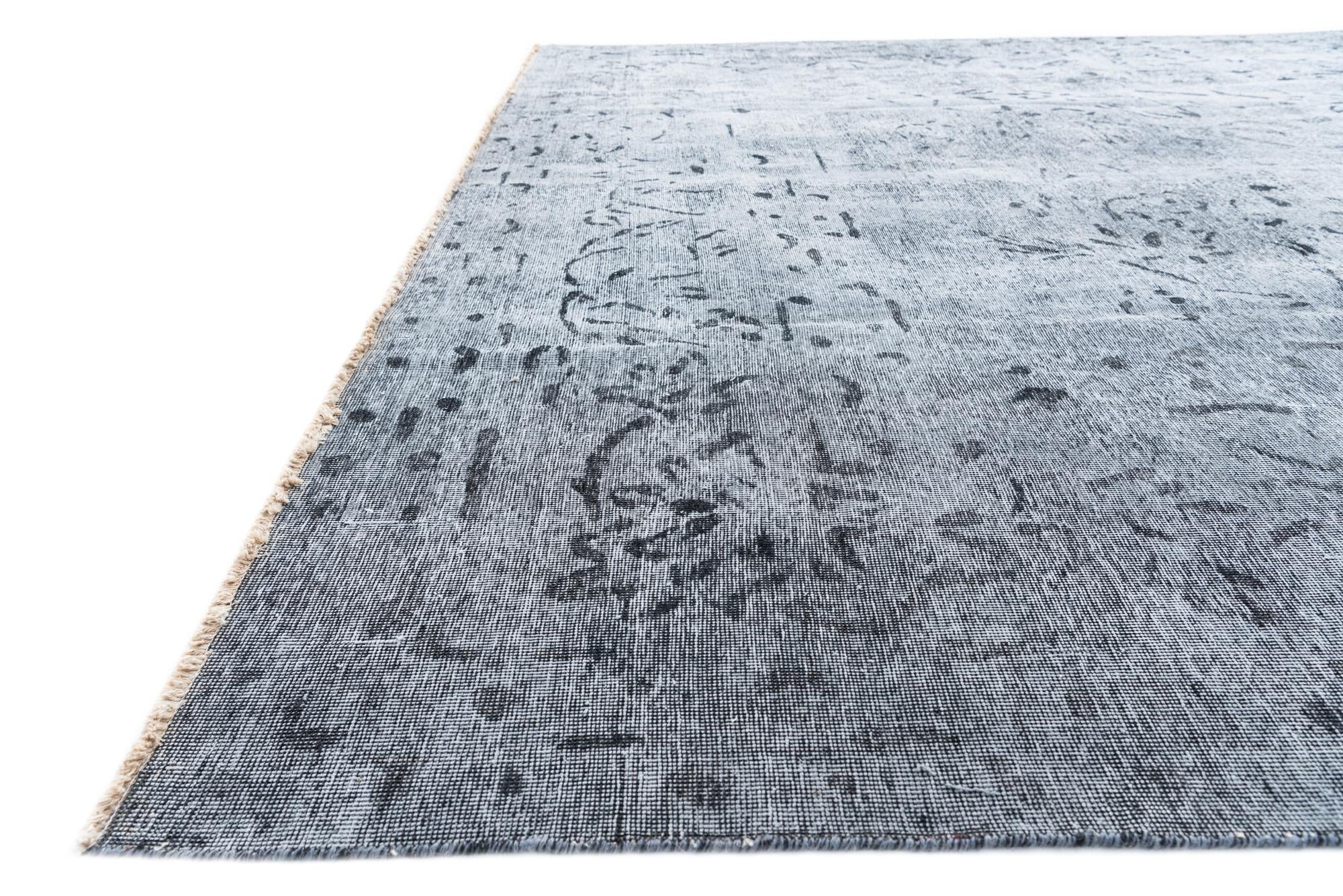 9' 6 x 12' 6 Hand Knotted Ultra Vintage Persian Wool Rug
