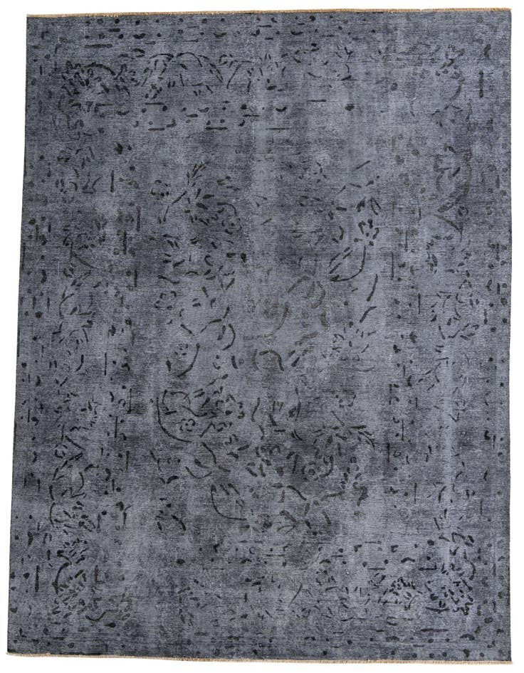 Detail image of 9' 6 x 12' 6 Hand Knotted Ultra Vintage Persian Wool Rug