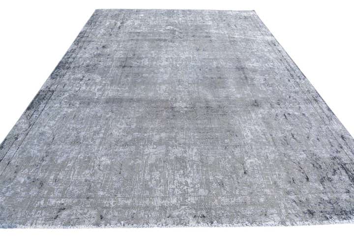 7' 8 x 11' 1 Hand Knotted Ultra Vintage Persian Wool Rug