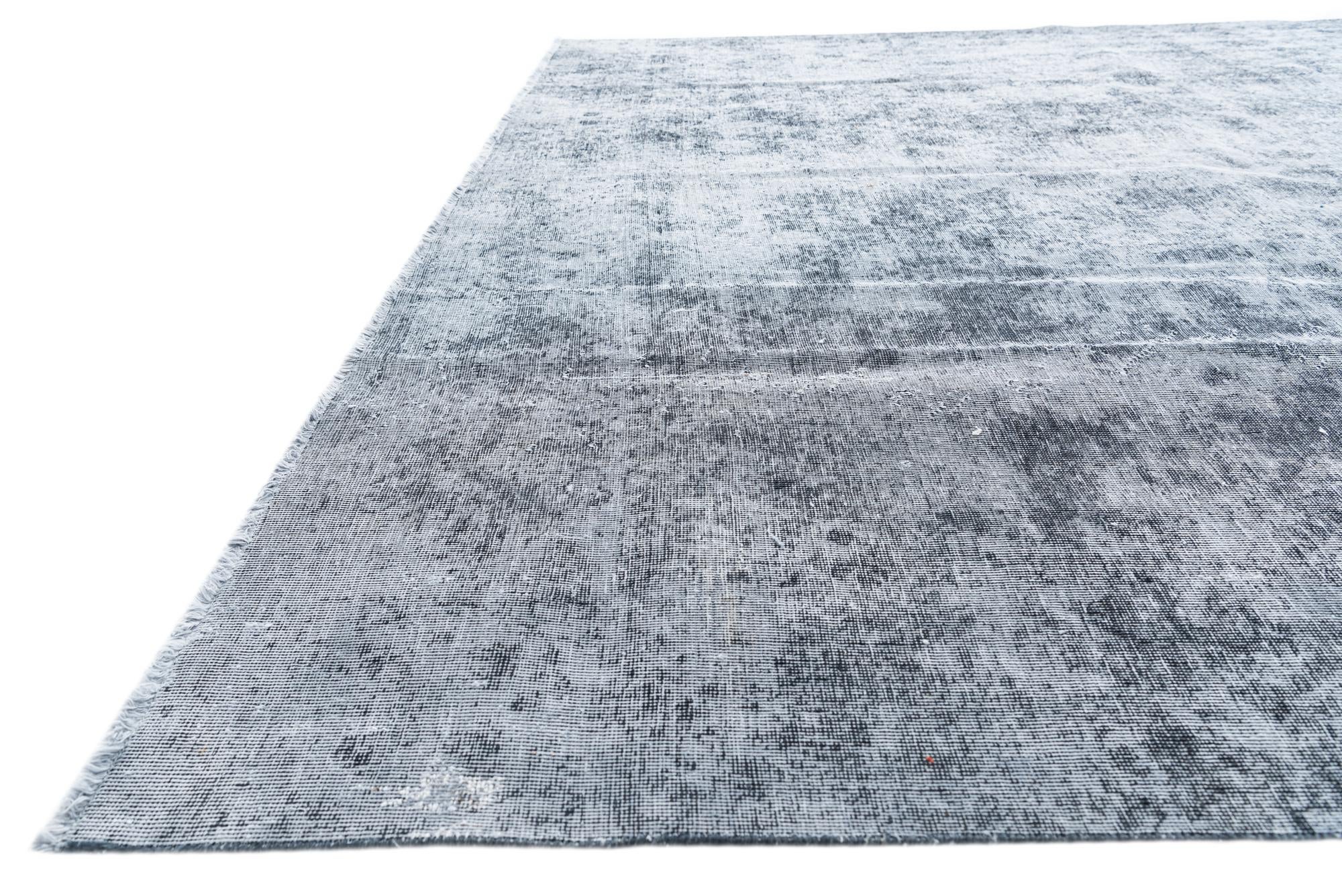 8' 9 x 12' 1 Hand Knotted Ultra Vintage Persian Wool Rug