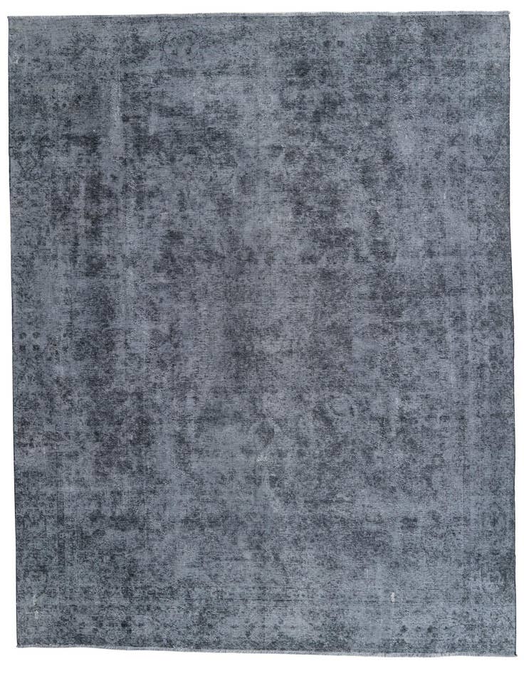 Detail image of 8' 9 x 12' 1 Hand Knotted Ultra Vintage Persian Wool Rug