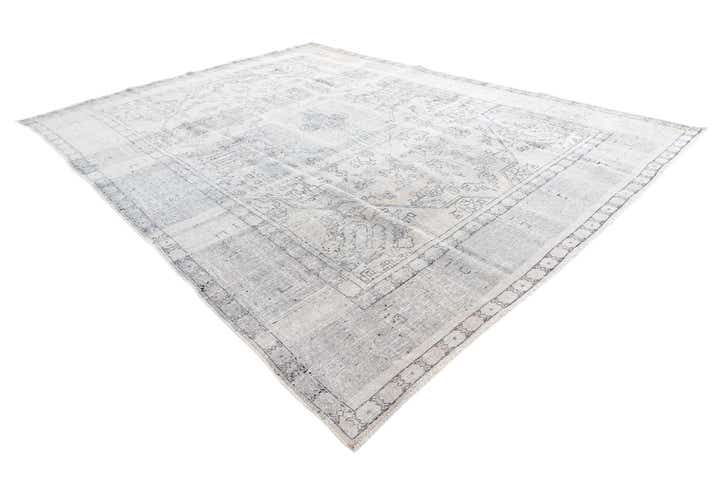 9' 6 x 12' 6 Hand Knotted Ultra Vintage Persian Wool Rug