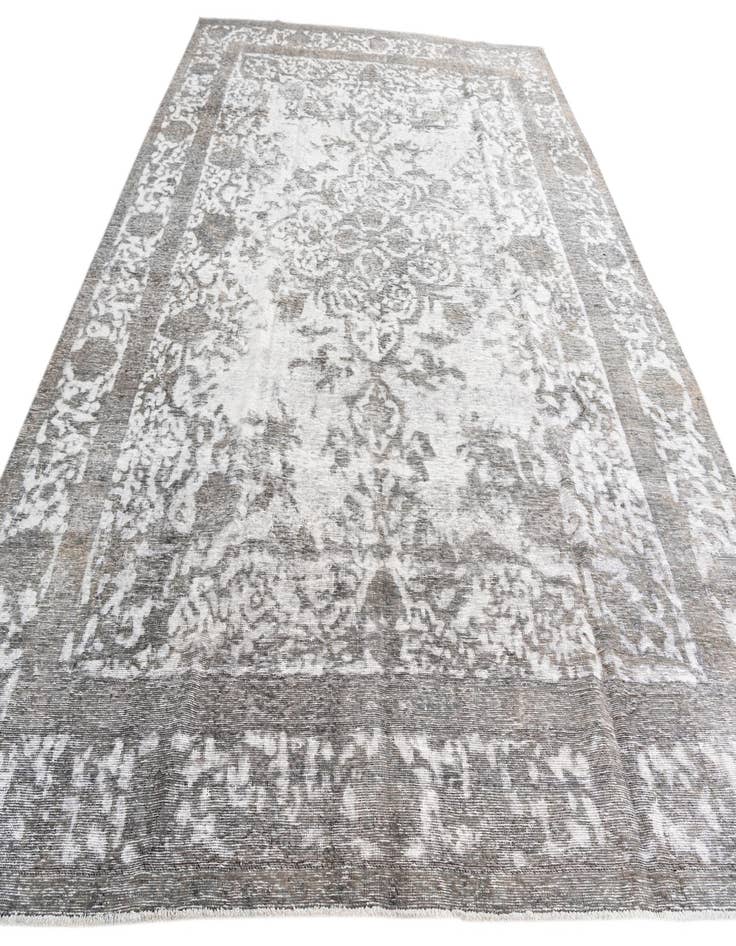 Detail image of 9' 1 x 12' 4  Hand Knotted Ultra Vintage Persian Wool Rug