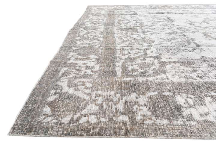 9' 1 x 12' 4 Hand Knotted Ultra Vintage Persian Wool Rug