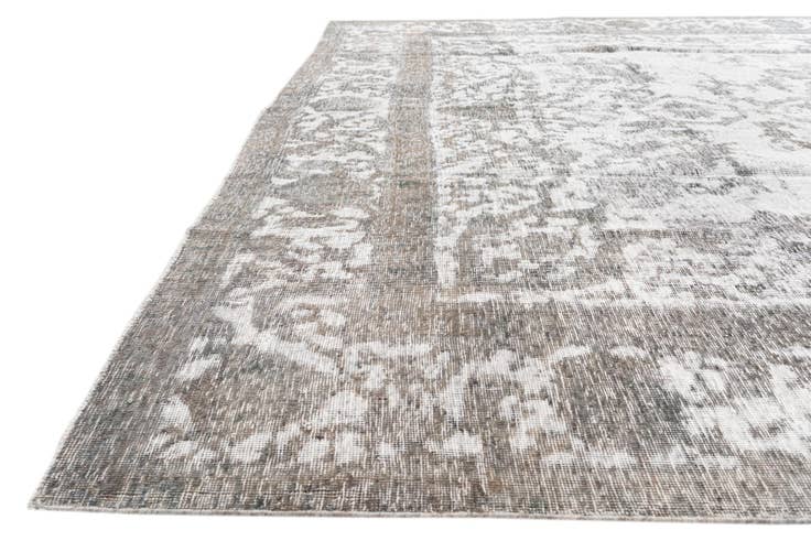 Detail image of 9' 1 x 12' 4 Hand Knotted Ultra Vintage Persian Wool Rug