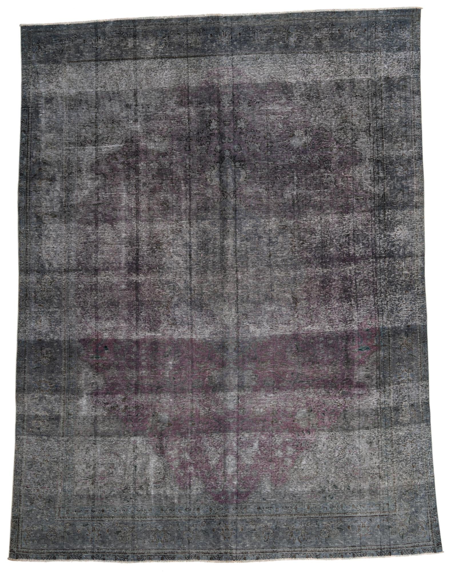 8' x 10' 8 Hand Knotted Ultra Vintage Persian Wool Rug