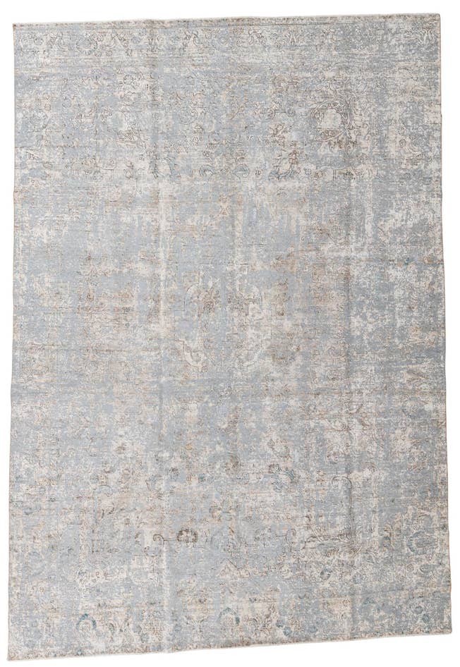 Detail image of 8' 6 x 12' 5 Hand Knotted Ultra Vintage Persian Wool Rug