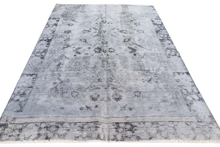5' 4 x 8' 7 Hand Knotted Ultra Vintage Persian Wool Rug