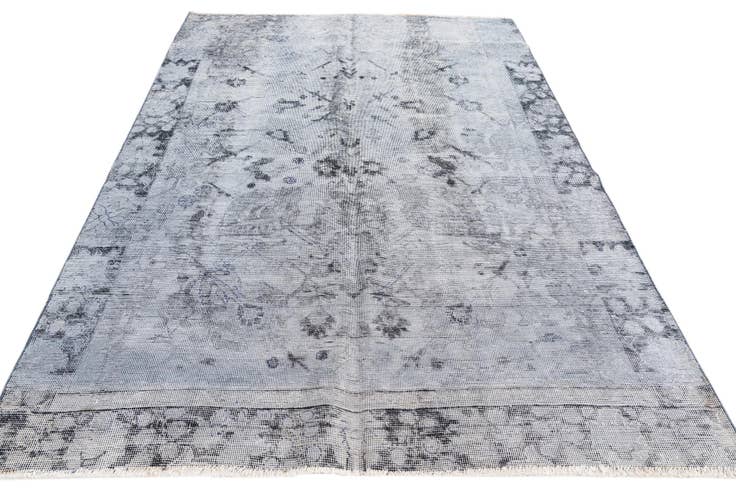 Detail image of 5' 4 x 8' 7 Hand Knotted Ultra Vintage Persian Wool Rug