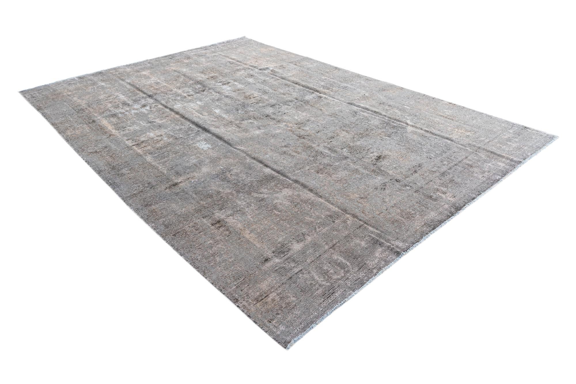 8' 8 x 12' 3 Hand Knotted Ultra Vintage Persian Wool Rug