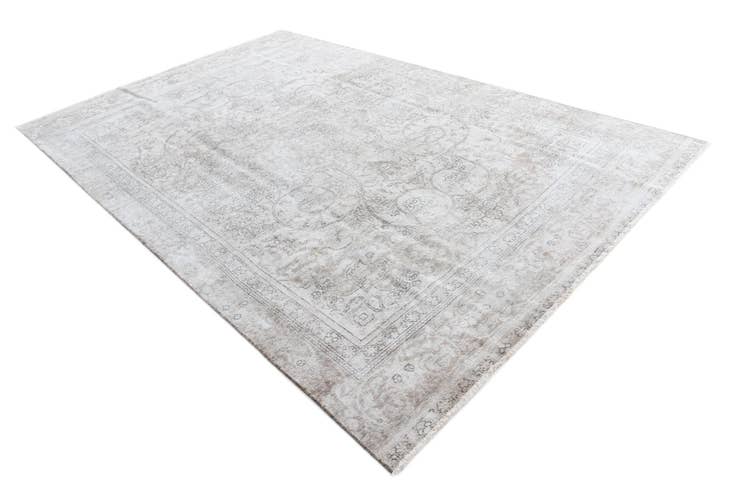 Detail image of 7' 4 x 10' 10 Hand Knotted Ultra Vintage Persian Wool Rug