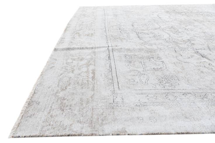 Detail image of 7' 4 x 10' 10 Hand Knotted Ultra Vintage Persian Wool Rug