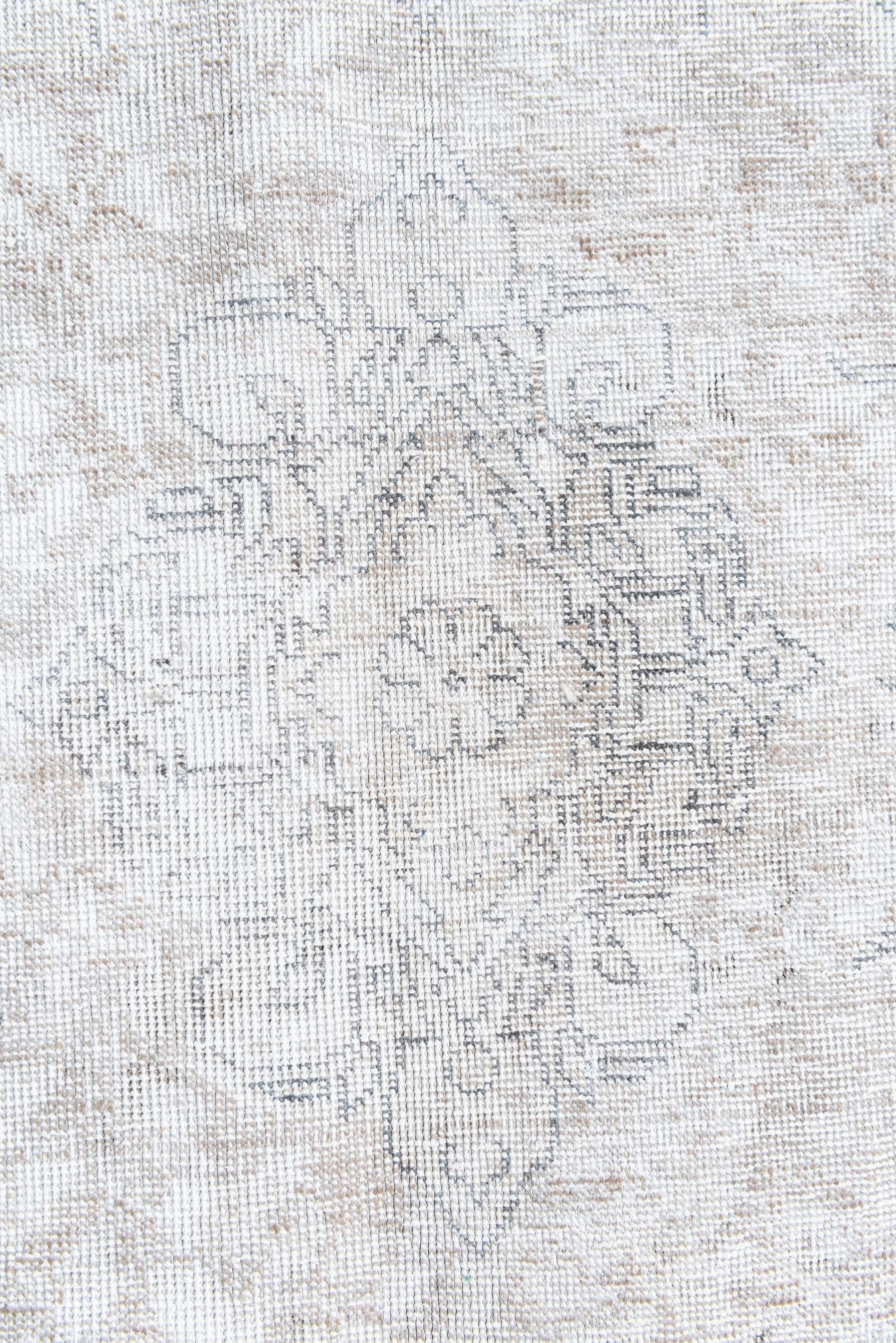 7' 4 x 10' 10 Hand Knotted Ultra Vintage Persian Wool Rug