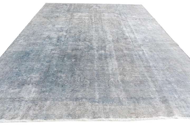 9' x 12' 3 Hand Knotted Ultra Vintage Persian Wool Rug