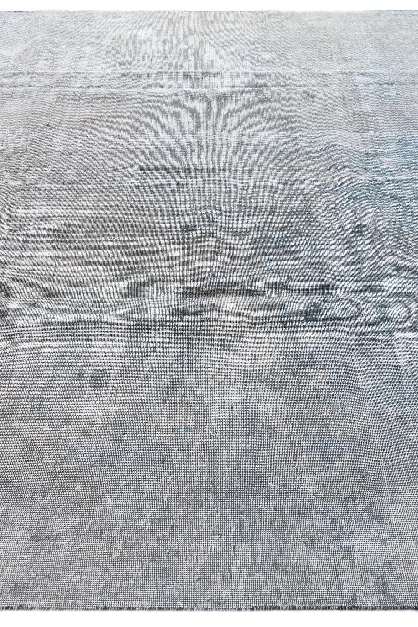 9' x 12' 3 Hand Knotted Ultra Vintage Persian Wool Rug