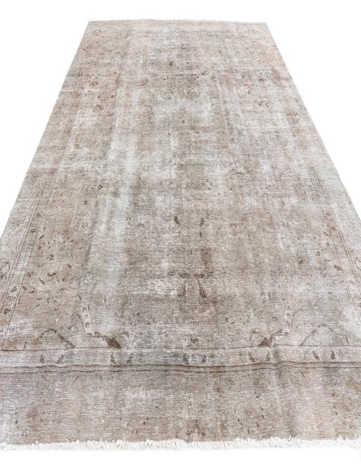 Detail image of 8' 6 x 11' 9  Hand Knotted Ultra Vintage Persian Wool Rug