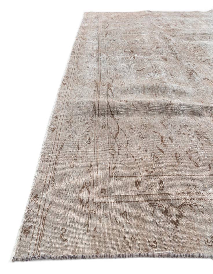 Detail image of 8' 6 x 11' 9  Hand Knotted Ultra Vintage Persian Wool Rug