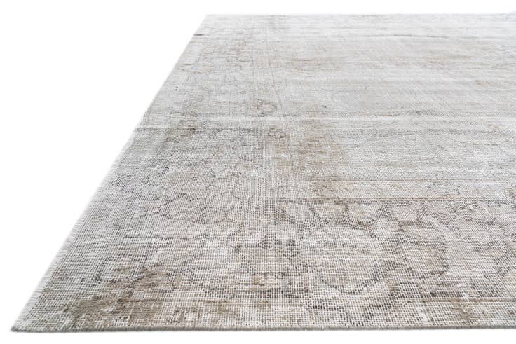 Detail image of 9' 3 x 12' 7 Hand Knotted Ultra Vintage Persian Wool Rug