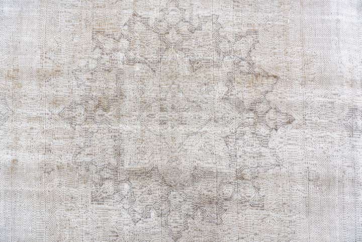 9' 3 x 12' 7 Hand Knotted Ultra Vintage Persian Wool Rug