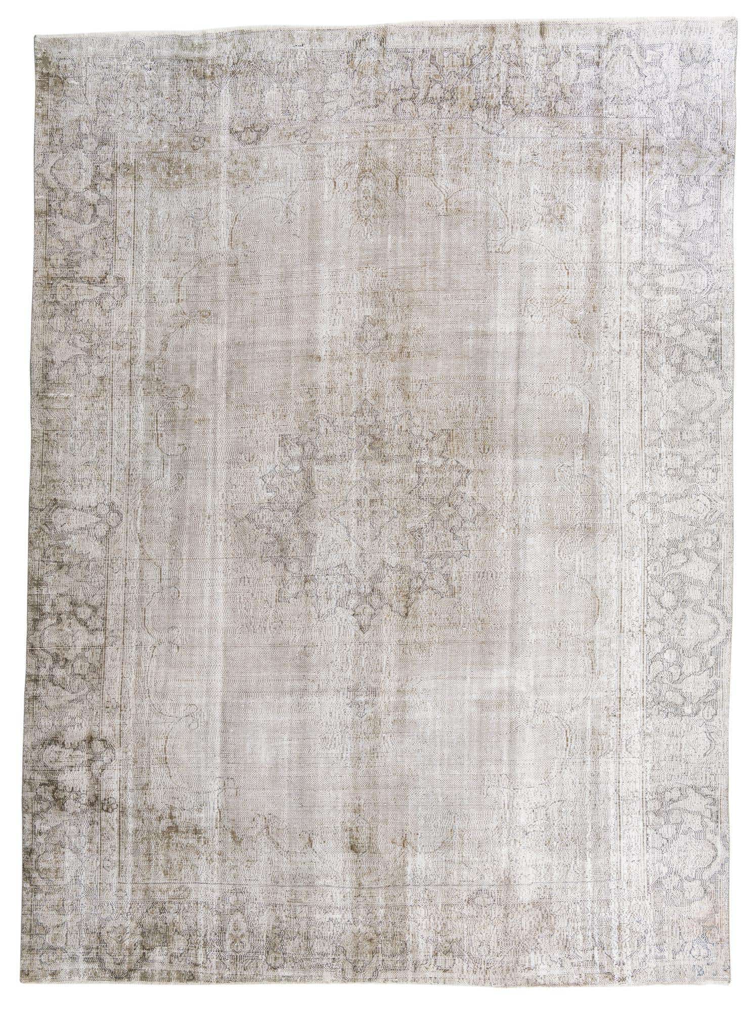 9' 3 x 12' 7 Hand Knotted Ultra Vintage Persian Wool Rug