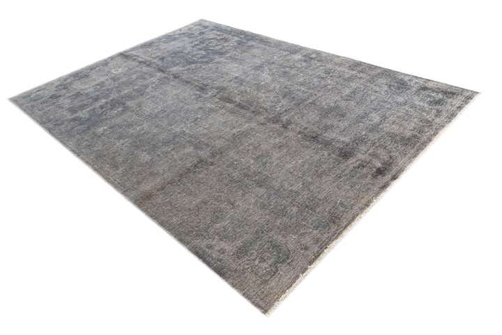 7' 2 x 10' Hand Knotted Ultra Vintage Persian Wool Rug