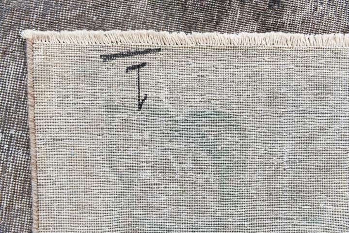 7' 2 x 10' Hand Knotted Ultra Vintage Persian Wool Rug