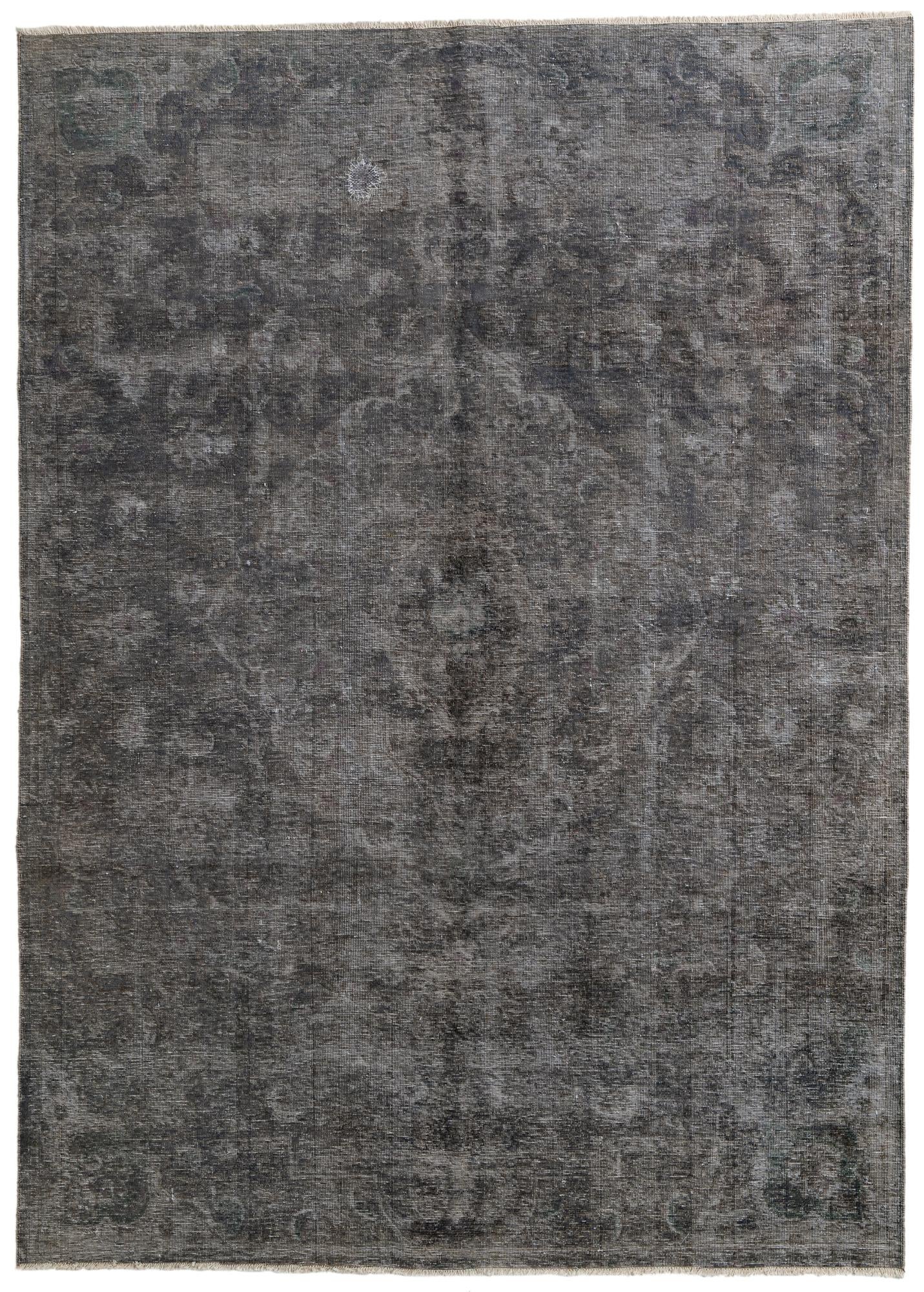 7' 2 x 10' Hand Knotted Ultra Vintage Persian Wool Rug