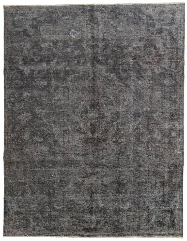 Detail image of 7' 2 x 10' Hand Knotted Ultra Vintage Persian Wool Rug