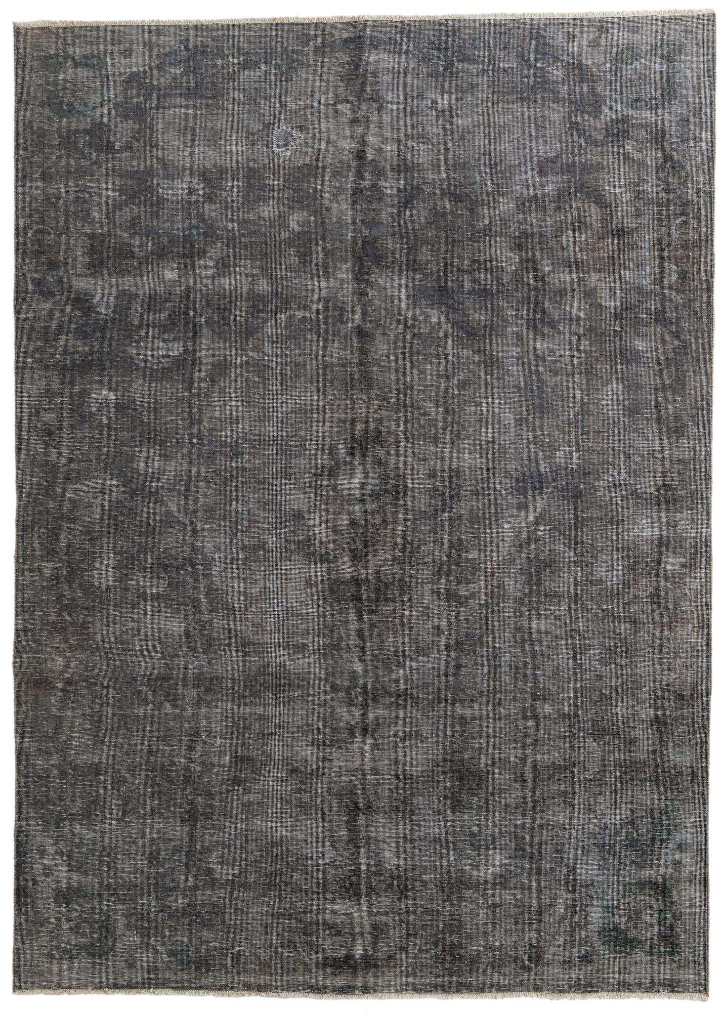 7' 2 x 10' Hand Knotted Ultra Vintage Persian Wool Rug