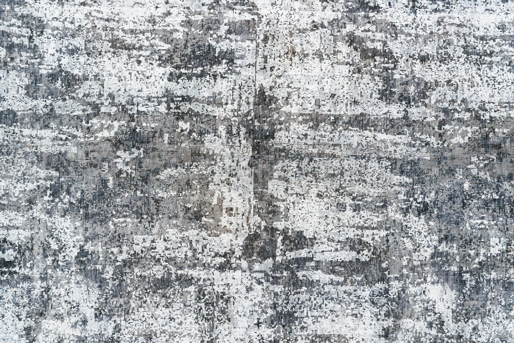 9' x 12' 6 Hand Knotted Ultra Vintage Persian Wool Rug