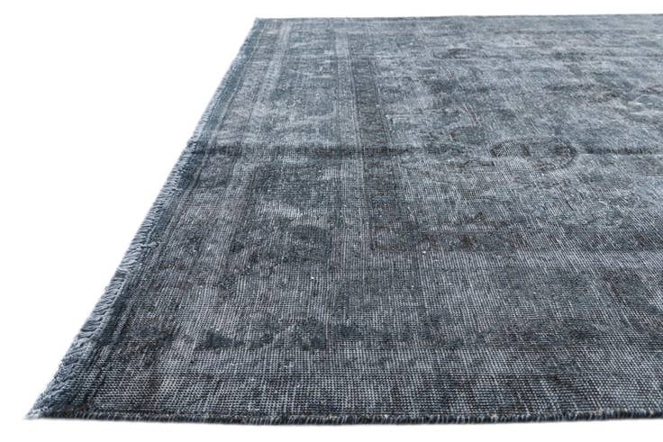 Detail image of 7' 10 x 11' 6 Hand Knotted Ultra Vintage Persian Wool Rug