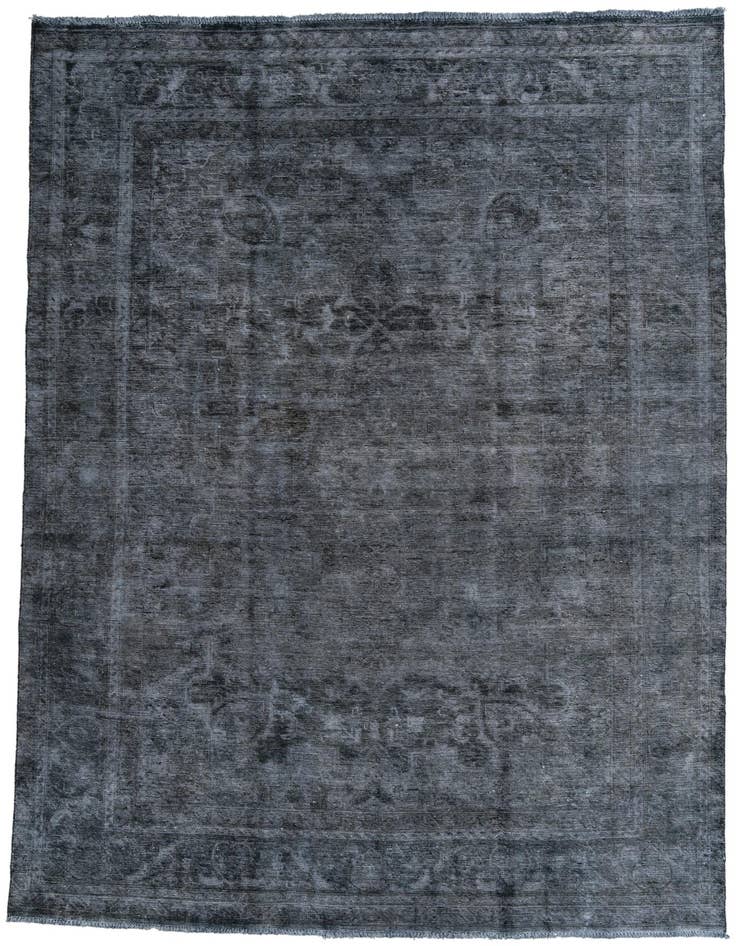 Detail image of 7' 10 x 11' 6 Hand Knotted Ultra Vintage Persian Wool Rug