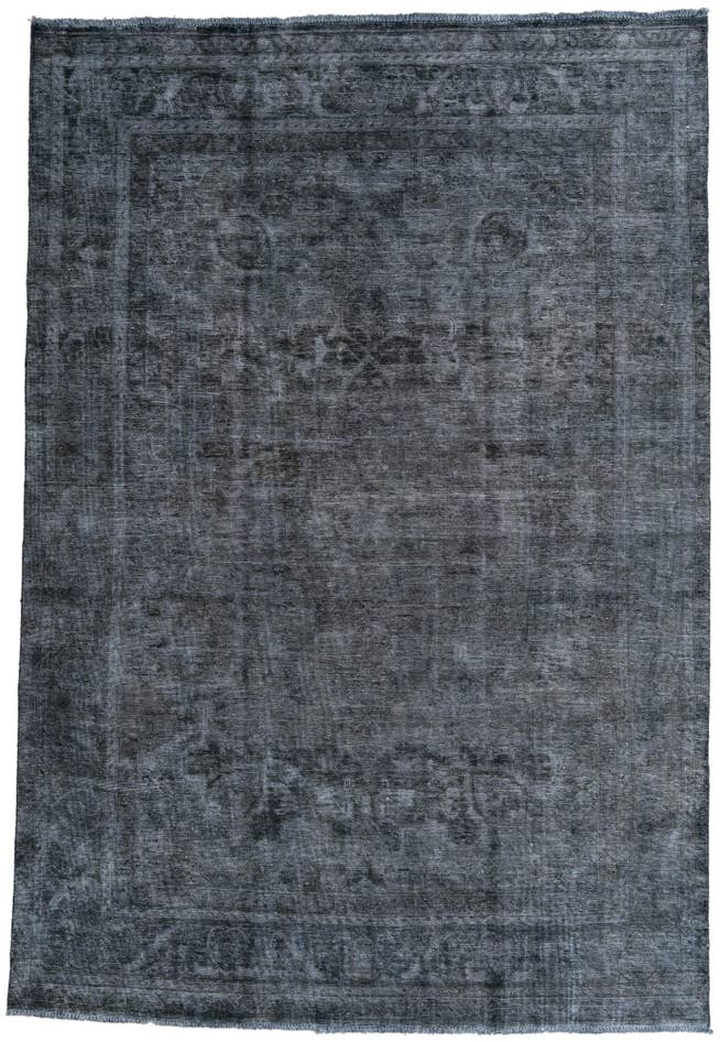 Detail image of 7' 10 x 11' 6 Hand Knotted Ultra Vintage Persian Wool Rug