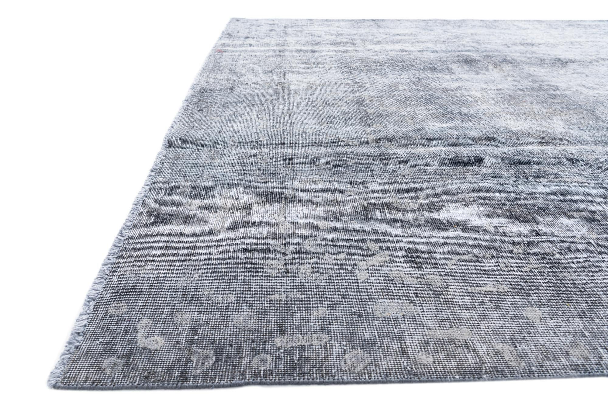 7' 7 x 11' 5 Hand Knotted Ultra Vintage Persian Wool Rug
