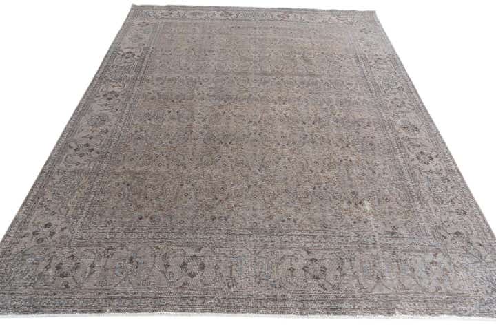 9' 5 x 12' 5 Hand Knotted Ultra Vintage Persian Wool Rug