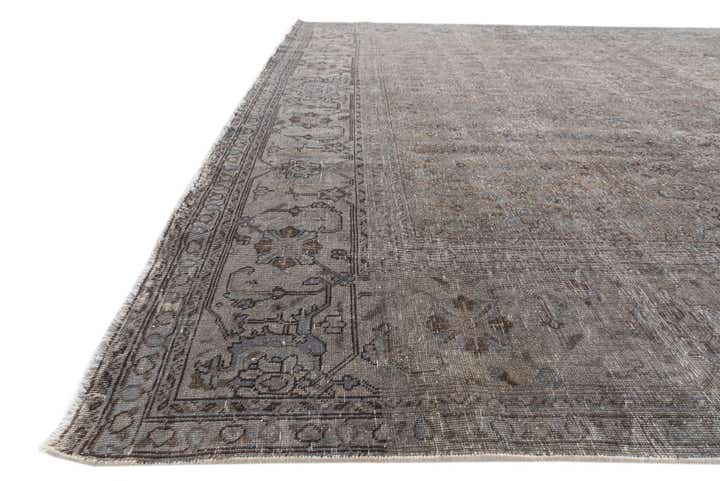 9' 5 x 12' 5 Hand Knotted Ultra Vintage Persian Wool Rug