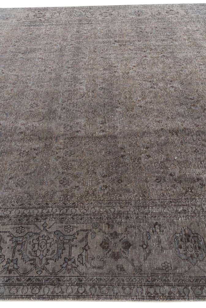9' 5 x 12' 5 Hand Knotted Ultra Vintage Persian Wool Rug