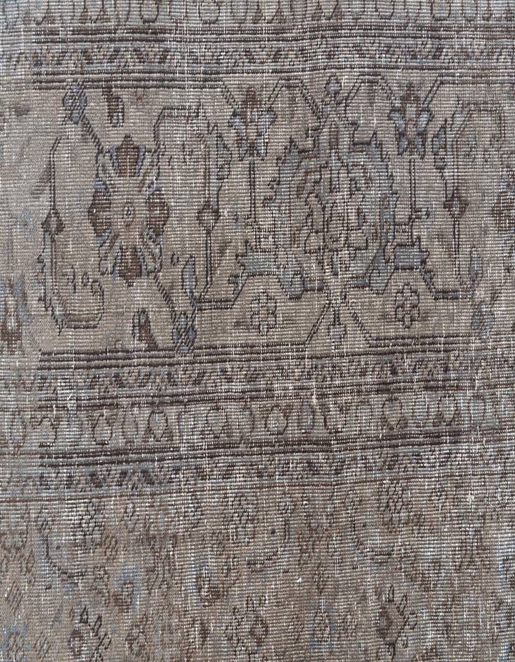 Detail image of 9' 5 x 12' 5  Hand Knotted Ultra Vintage Persian Wool Rug