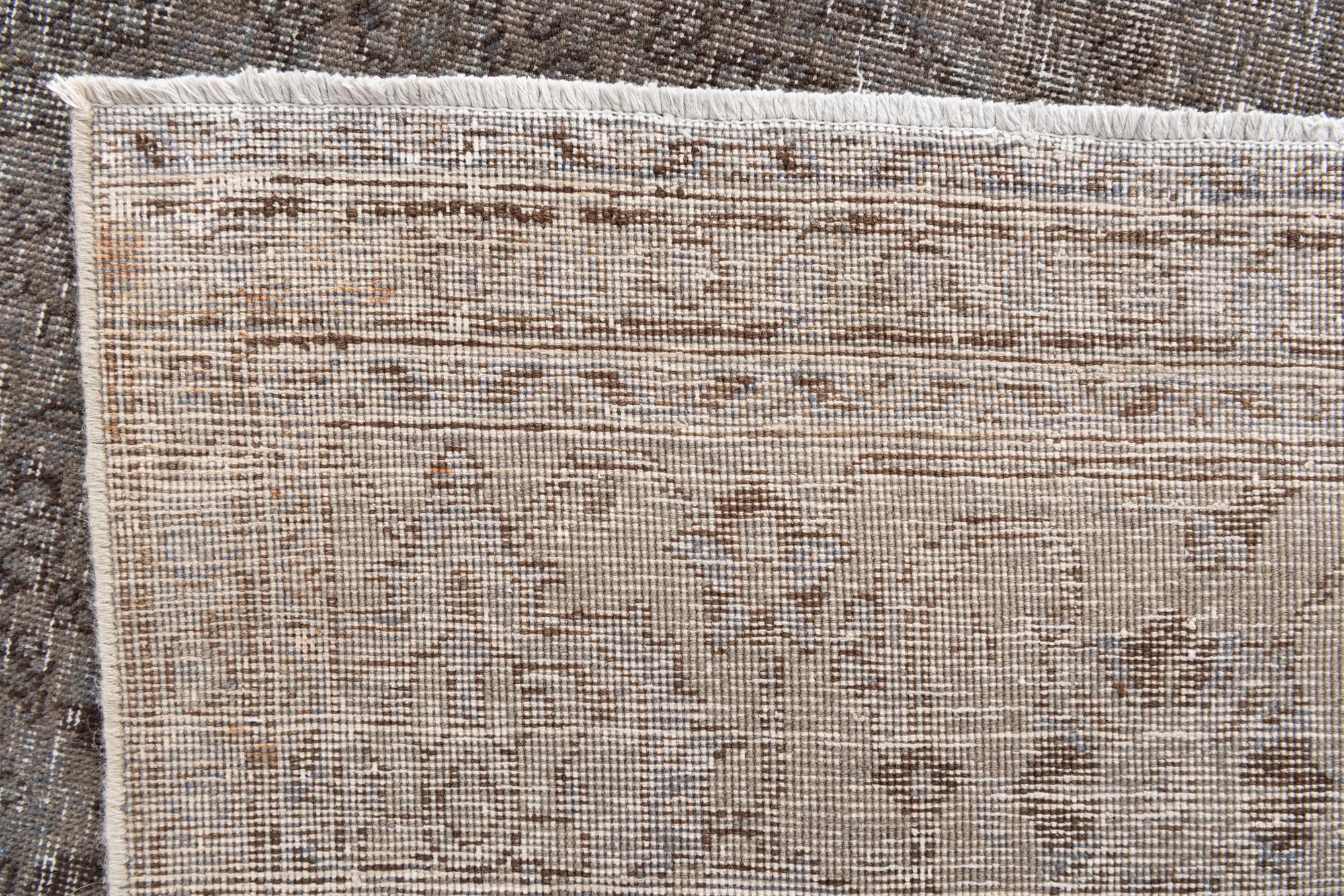 9' 5 x 12' 5 Hand Knotted Ultra Vintage Persian Wool Rug