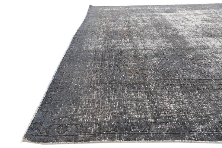 Detail image of 6' 6 x 9' 1 Hand Knotted Ultra Vintage Persian Wool Rug