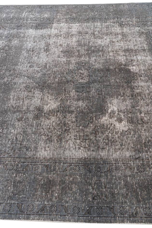 Detail image of 6' 6 x 9' 1 Hand Knotted Ultra Vintage Persian Wool Rug
