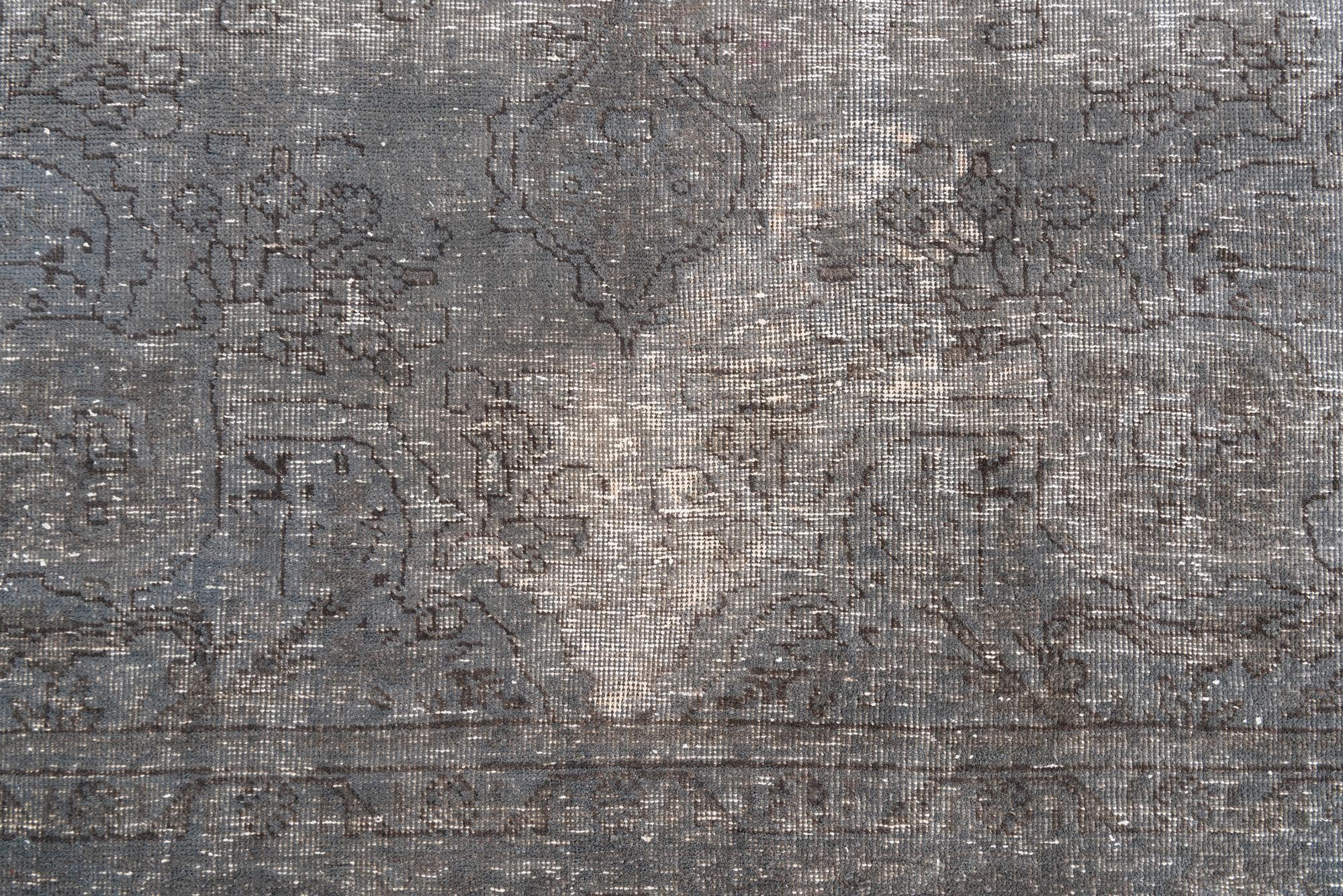 6' 6 x 9' 1 Hand Knotted Ultra Vintage Persian Wool Rug
